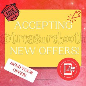 I AM open to negotiating prices, so don't be afraid to make an offer!!!!